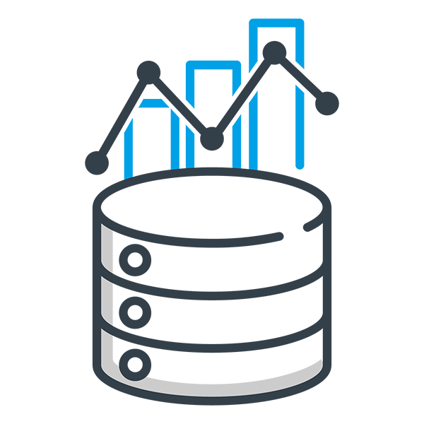 Warehouse management system portal analytics icon